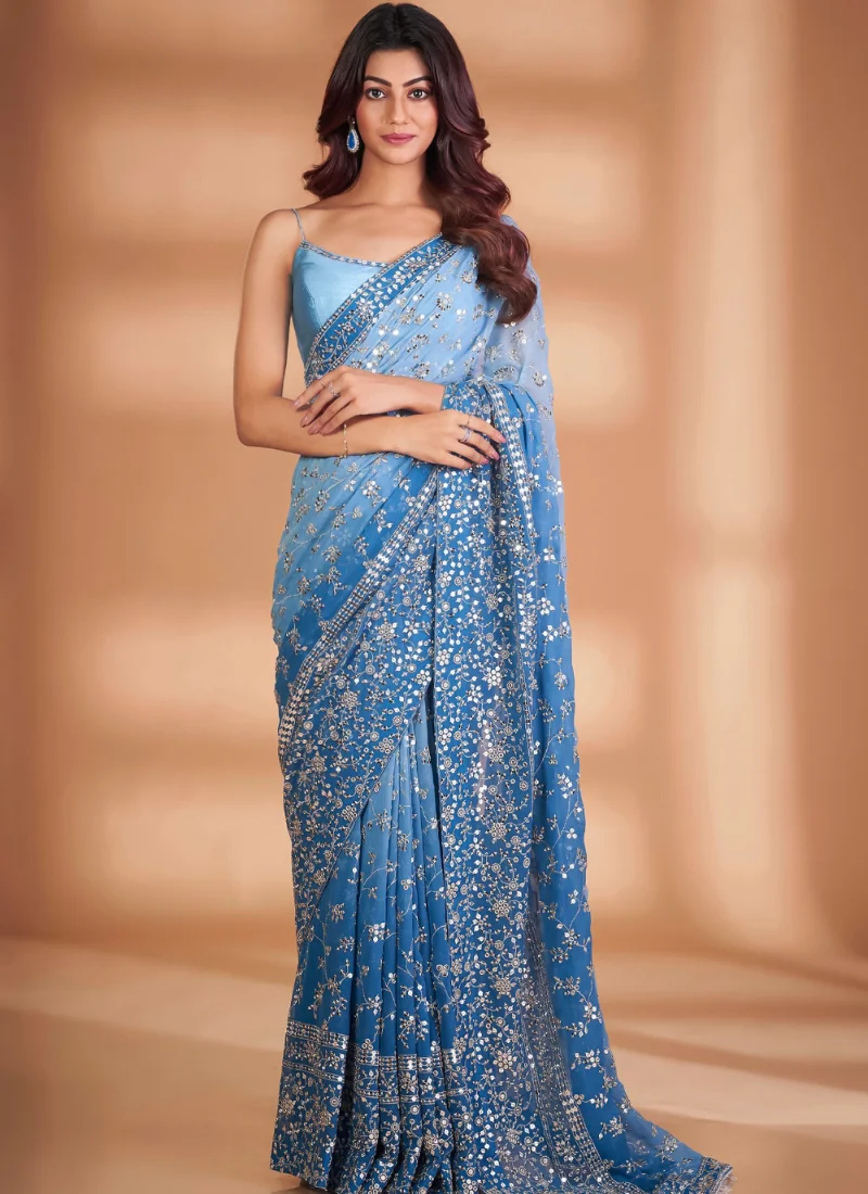 blue-georgette-embroidered-saree-with-unstitched-blouse-satc145-m