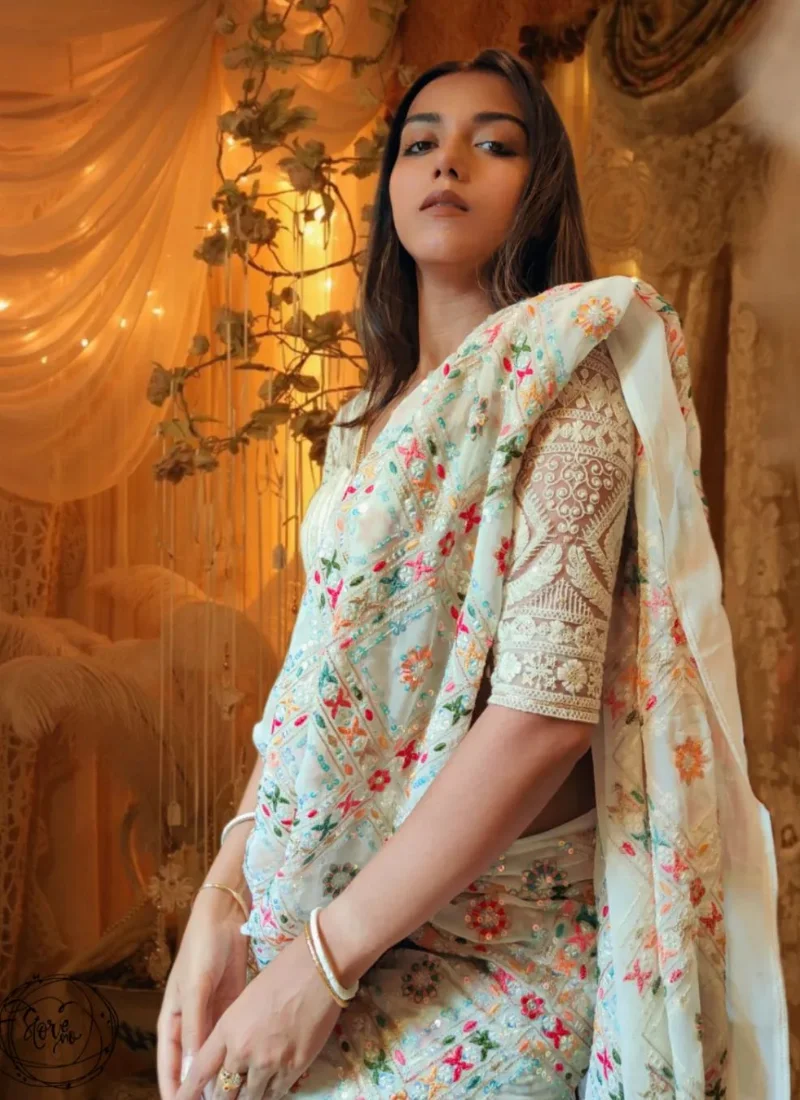 georgette-thread-zari-embroidered-saree-with-unstitched-blouse-satc151-s