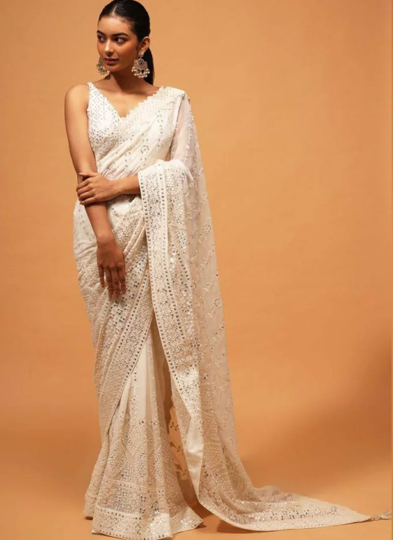 white-georgette-embroidered-saree-with-unstitched-blouse-satc148-s