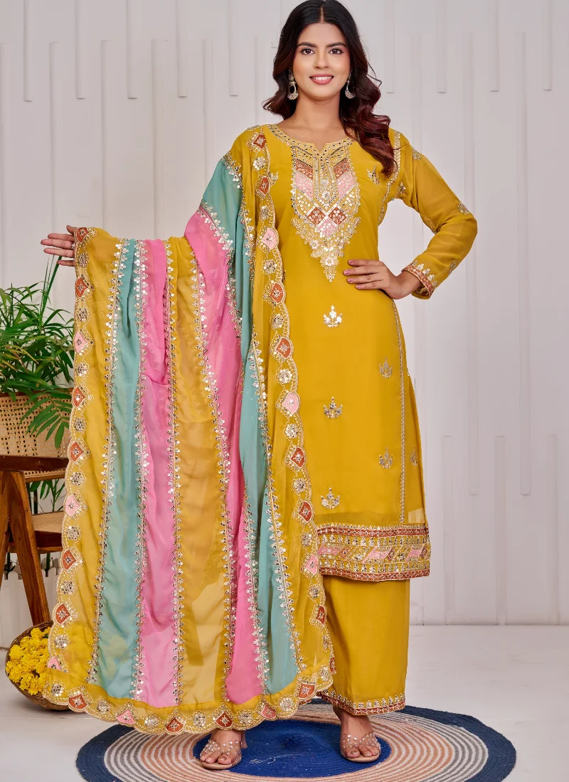 yellow-georgette-sequins-palazzo-suit-sltc547-m